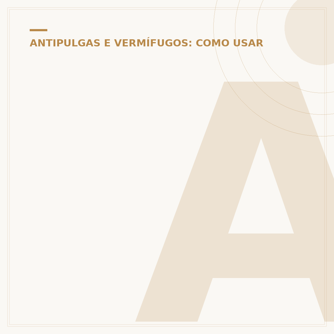 Antipulgas para filhotes: cuidados e opções seguras