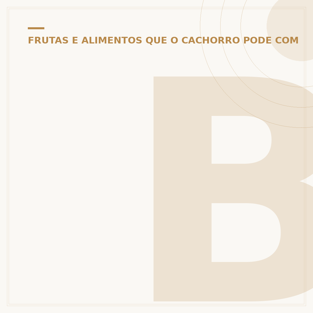Biscoito para cachorro filhote