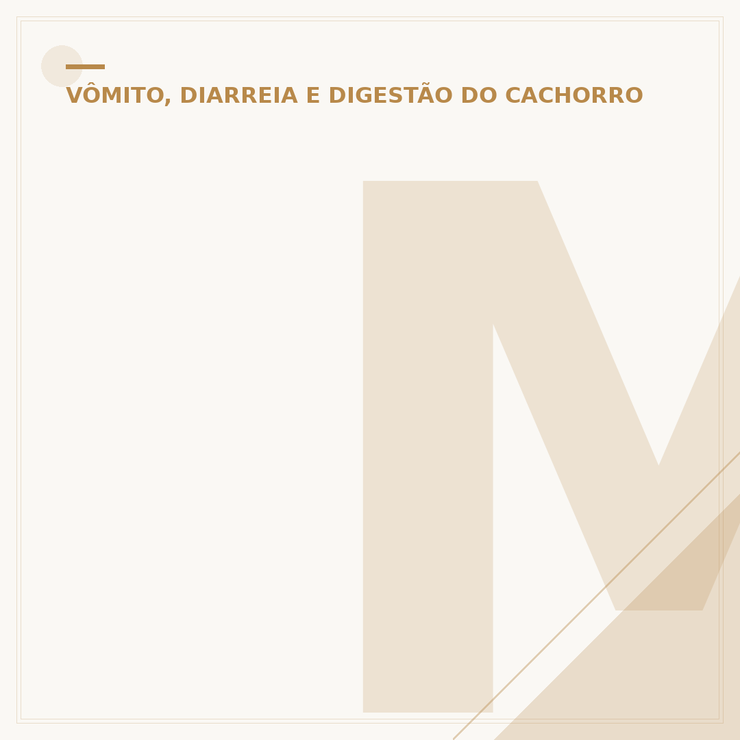 Meu cachorro não quer comer, está vomitando e triste