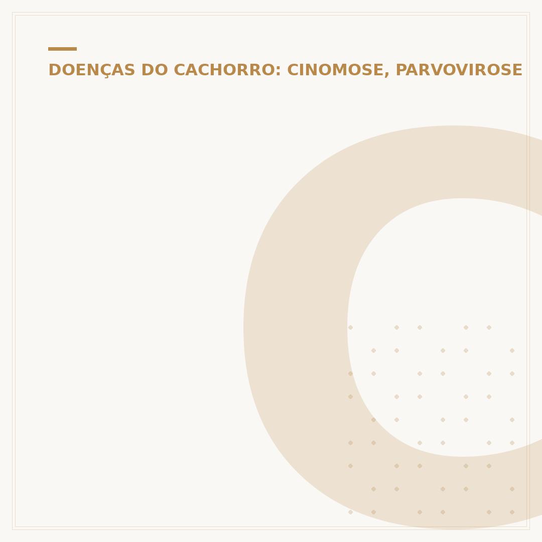 Cinomose em humanos: risco, transmissão e prevenção