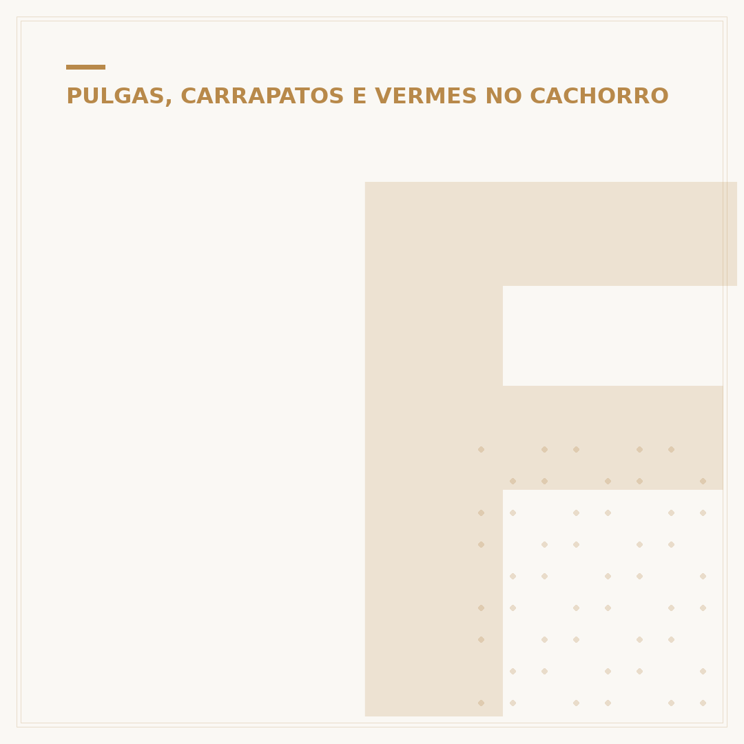 Fezes de cachorro com giardia: o que observar