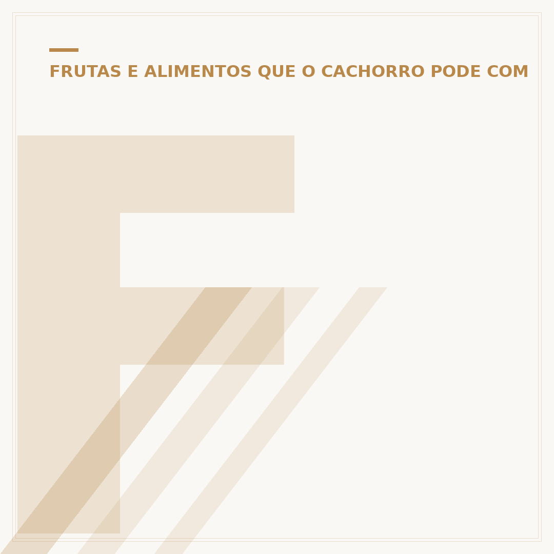 Frutas proibidas para cachorro: saiba quais evitar