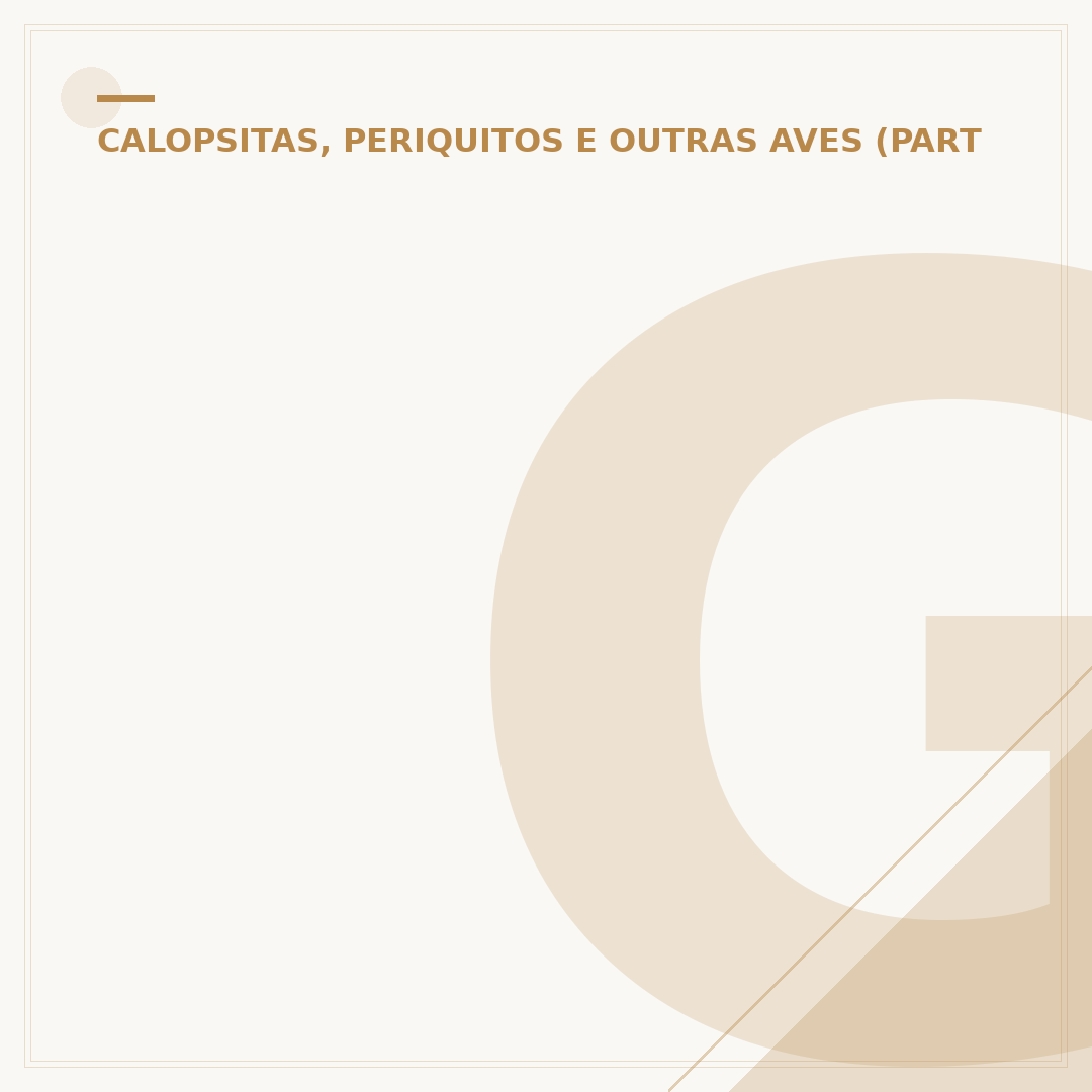 Gaiola para periquito