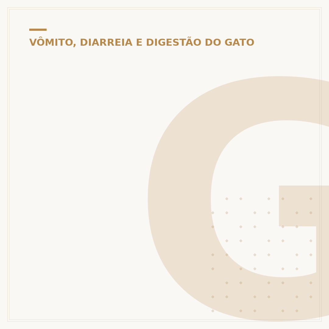 Gato com dor de barriga: Sinais e causas