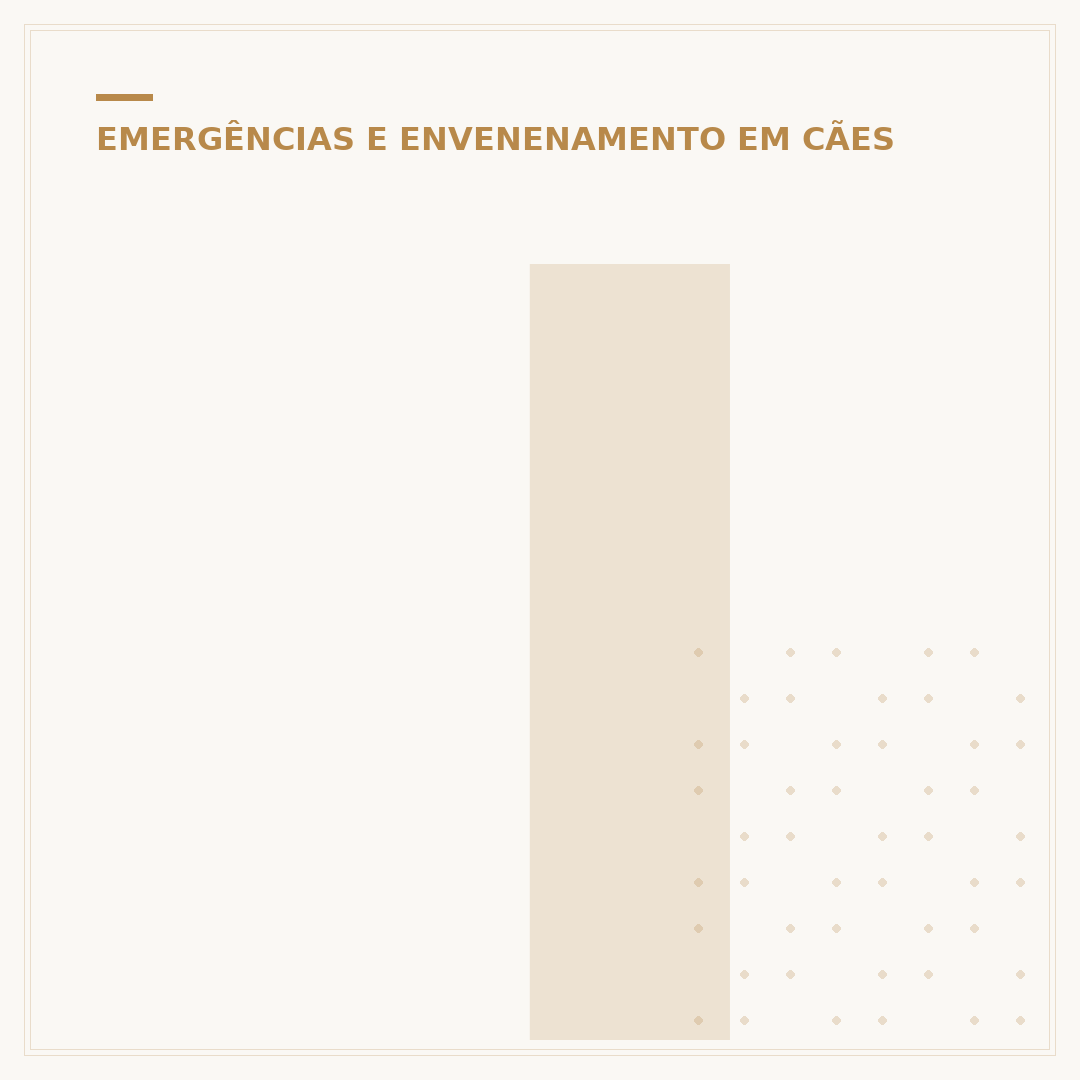 Icon veneno faz mal para cachorro? Riscos e cuidados