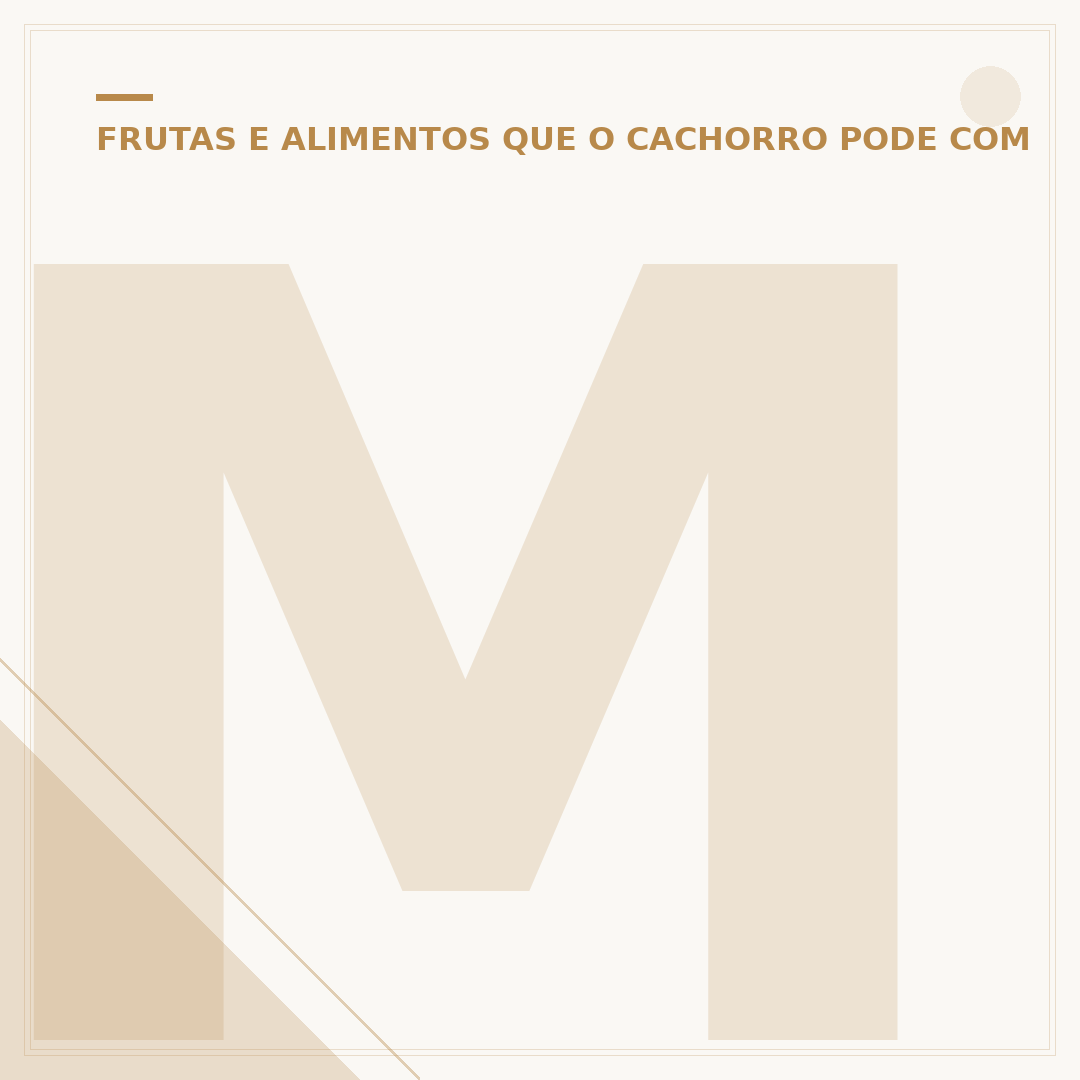 Melhores frutas para cachorro