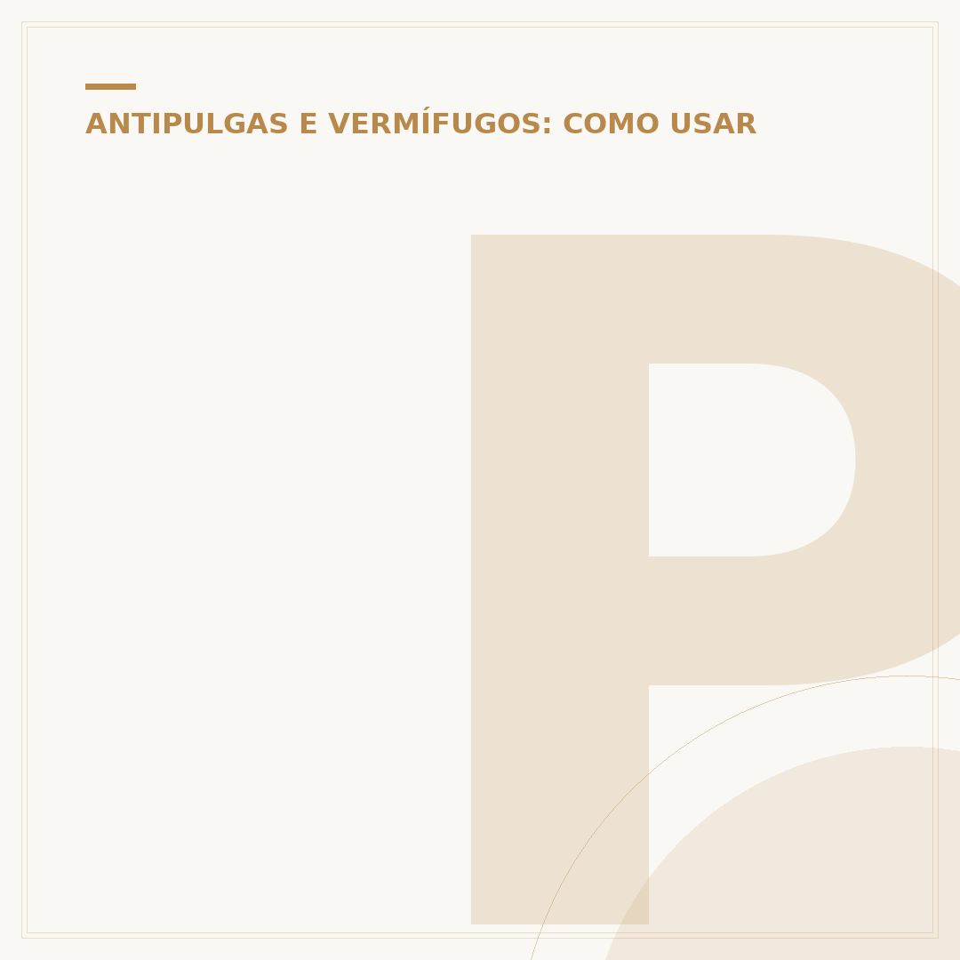 Pode dar NexGard para filhote?