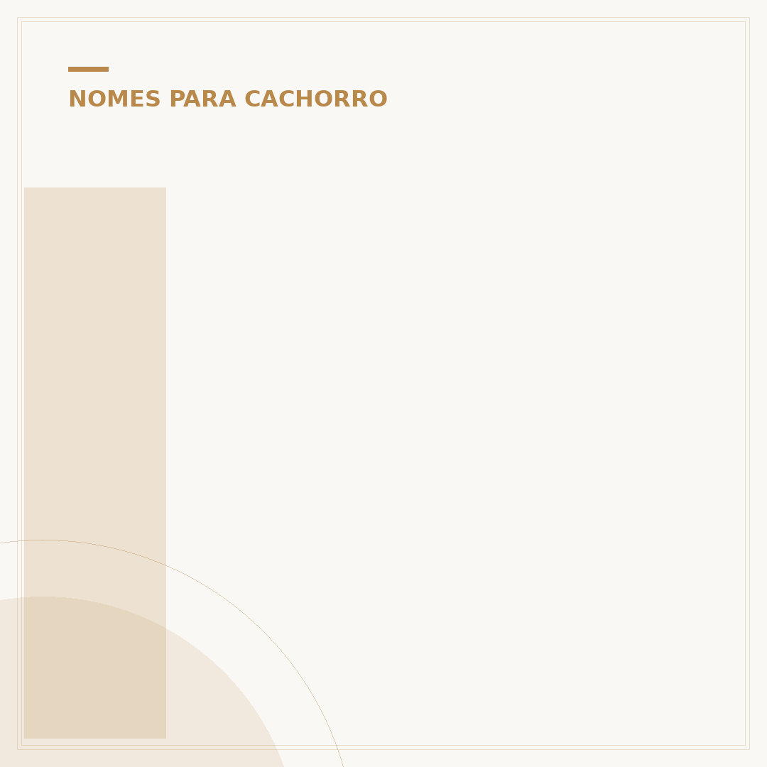 Ideias de nomes para cachorro fêmea: Inspiração e Dicas
