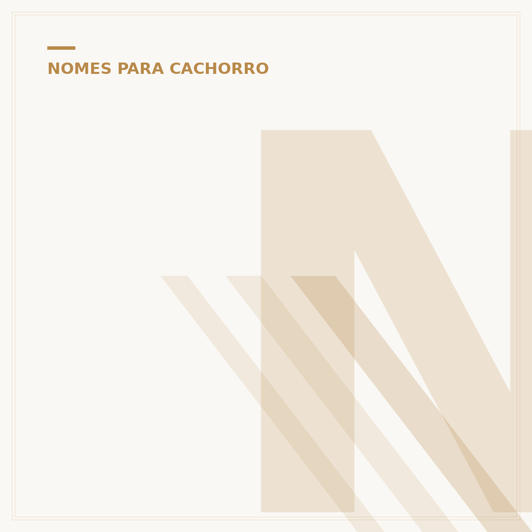 Nomes de cachorro: 1001 ideias para escolher o seu