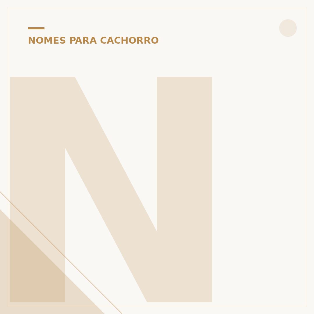 Nomes fofos para cachorro: ideias para inspirar você