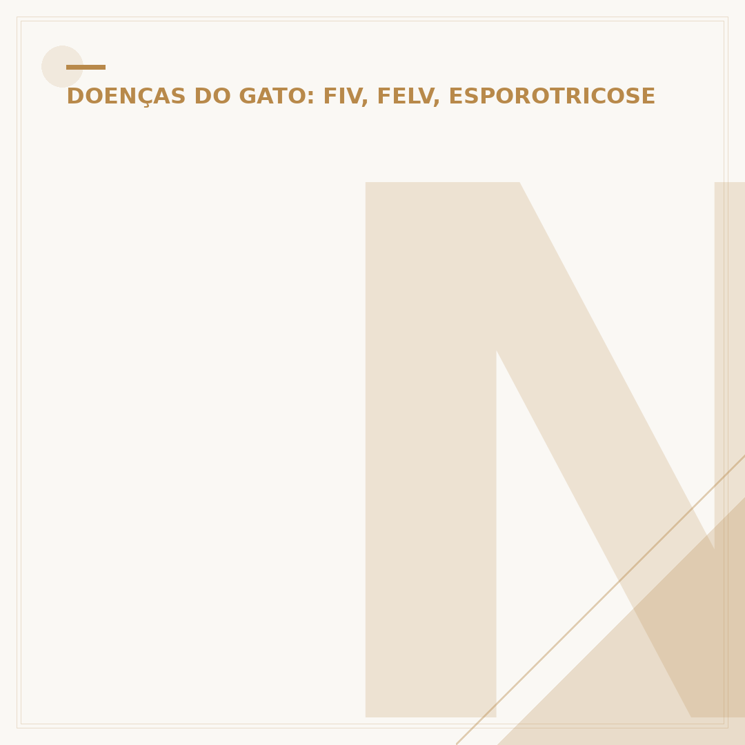 Novo tratamento para felv: o que há de novo?