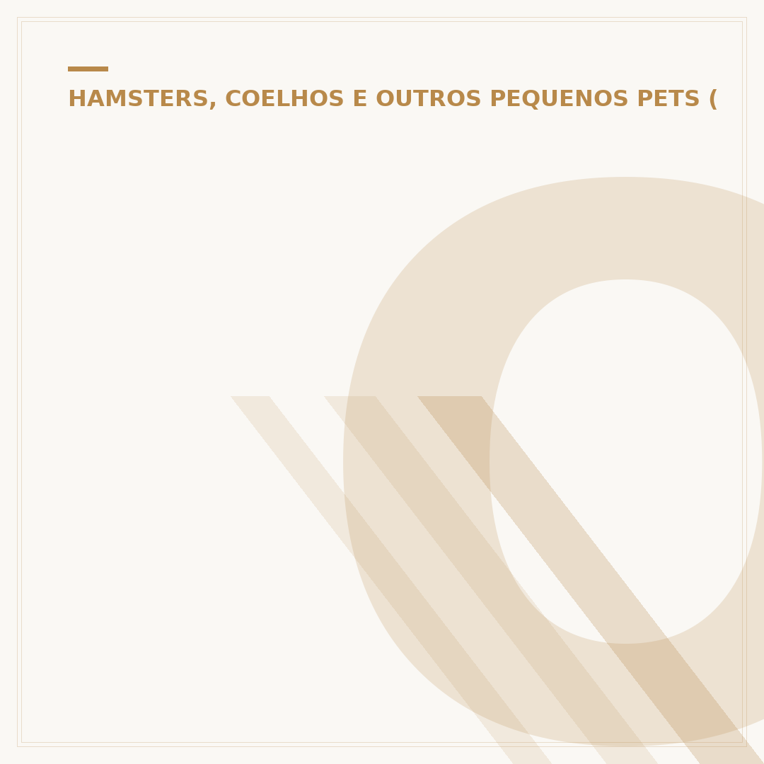 O que o hamster pode comer além da ração