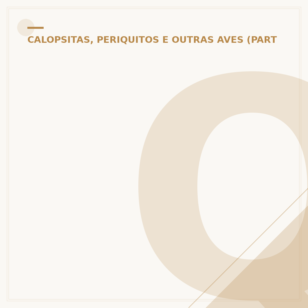 Quando o papagaio precisa de um hospital veterinário?