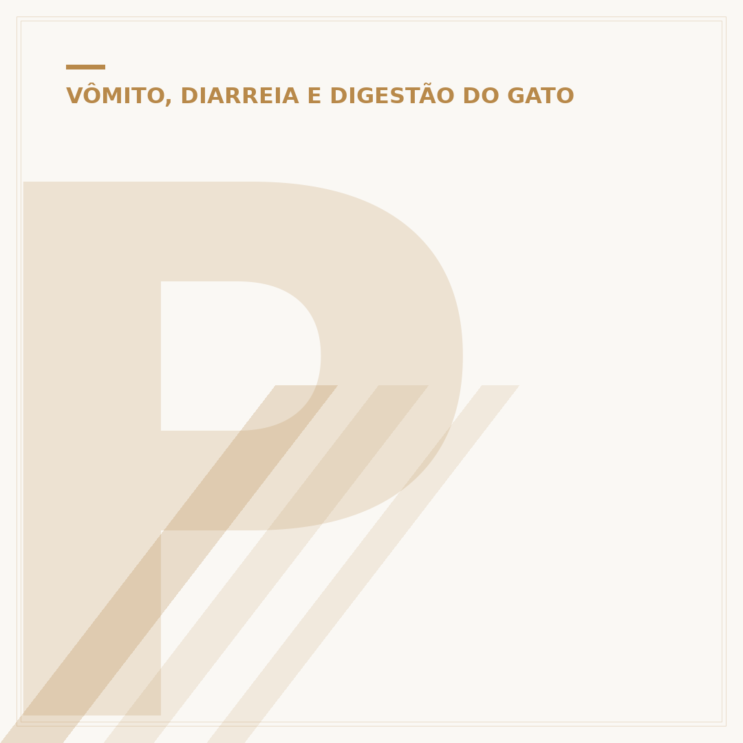 Probióticos para gatos com diarreia