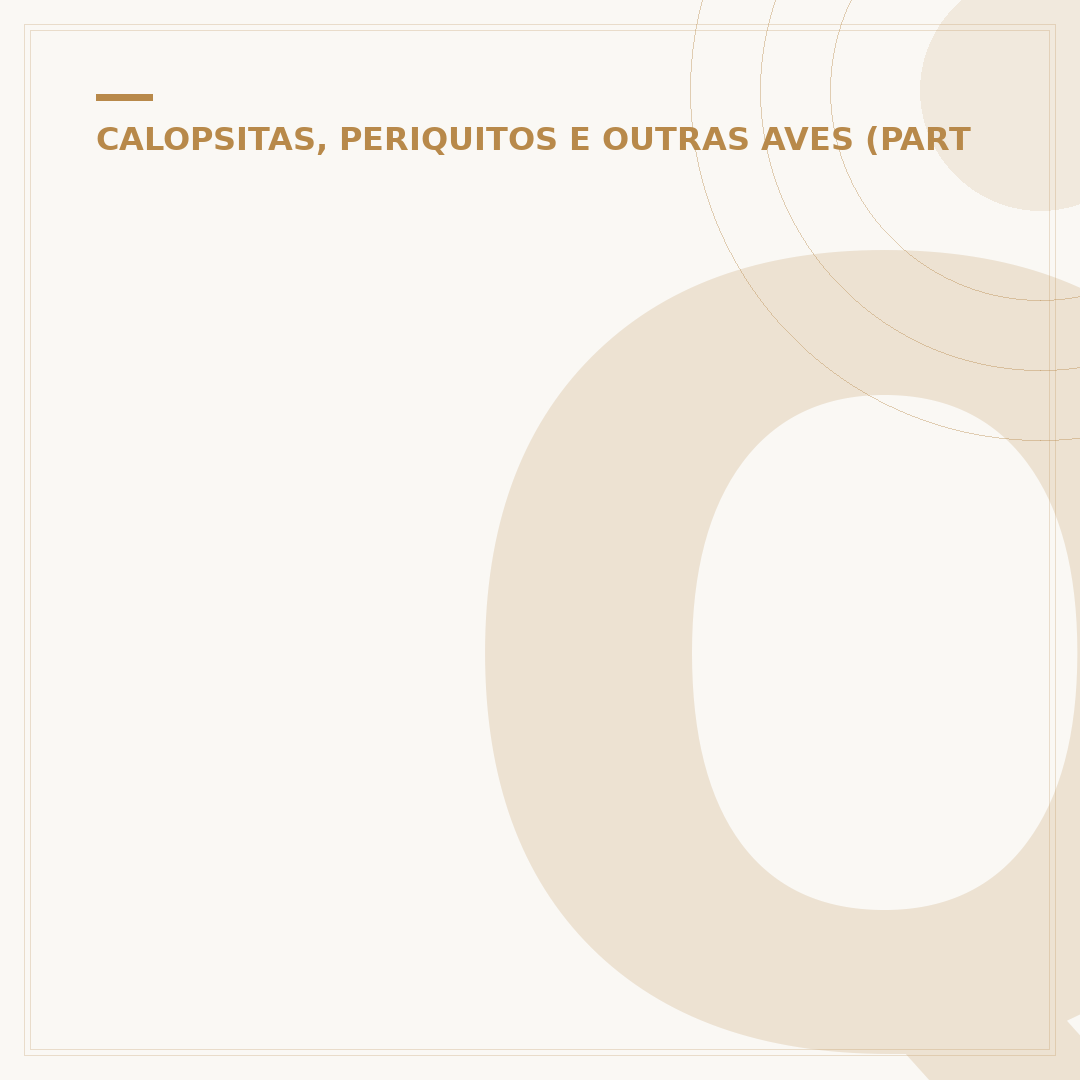 Quanto custa uma calopsita?