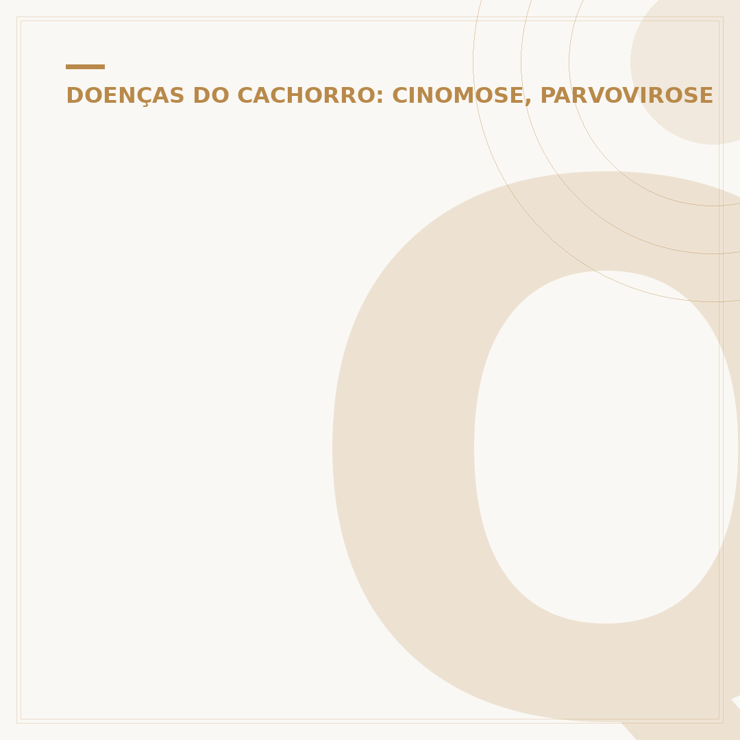 Quanto tempo dura a cinomose no cão?