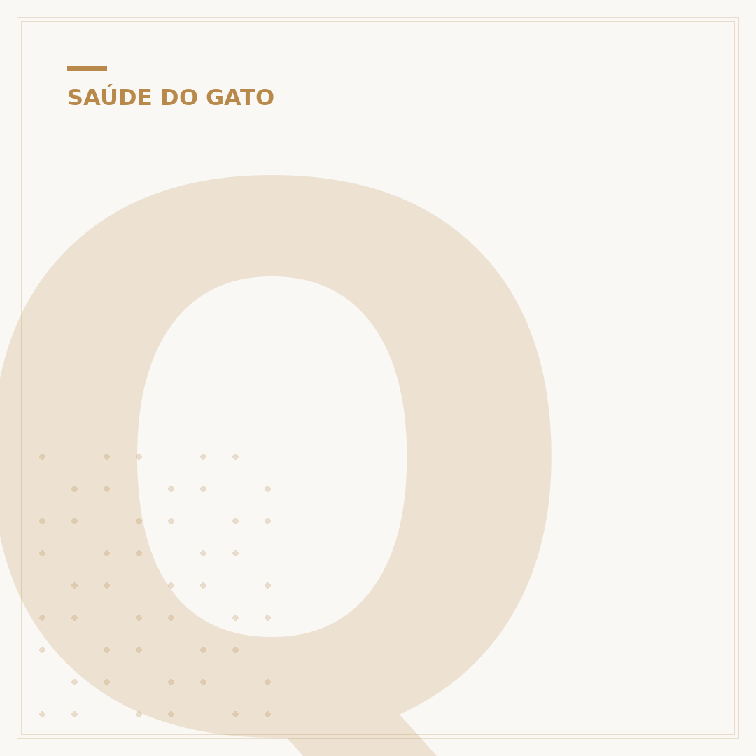 Quem tem rinite pode ter gato?