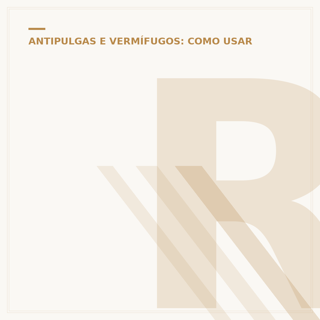 Remédio antipulgas