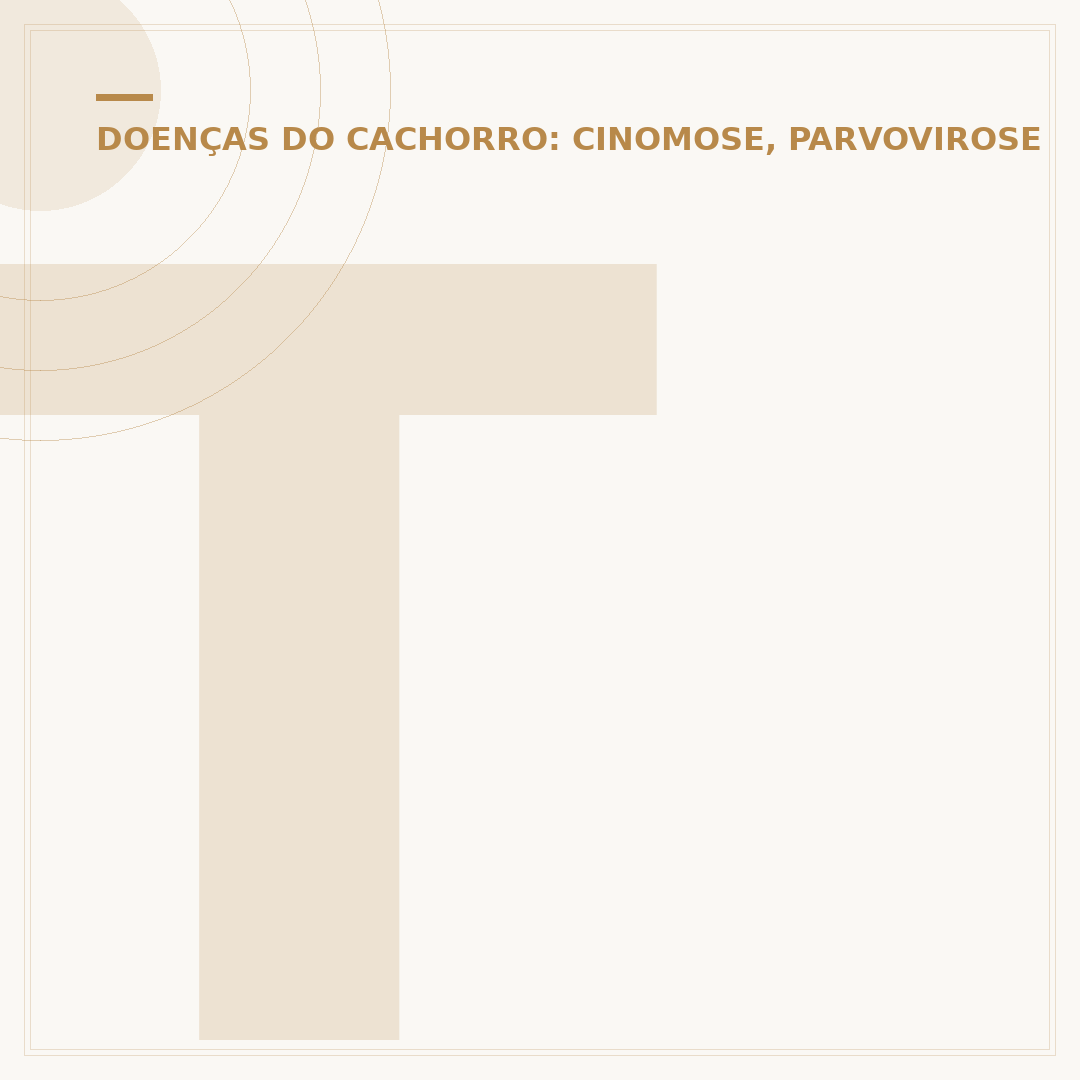 Tetraciclina para cinomose: entenda o uso e cuidados