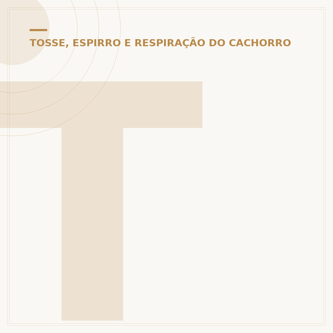 Tosse seca de cachorro em criança