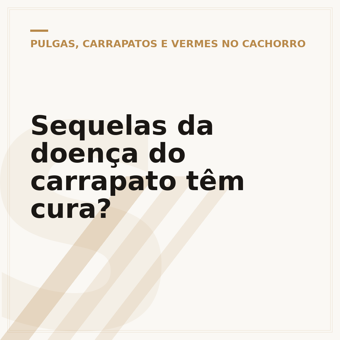 Sequelas da doença do carrapato têm cura?